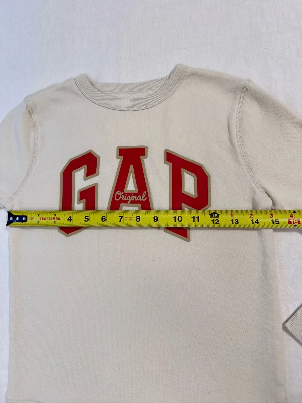 Gap Kids Original Logo Fleece Sweatshirt Size M 8